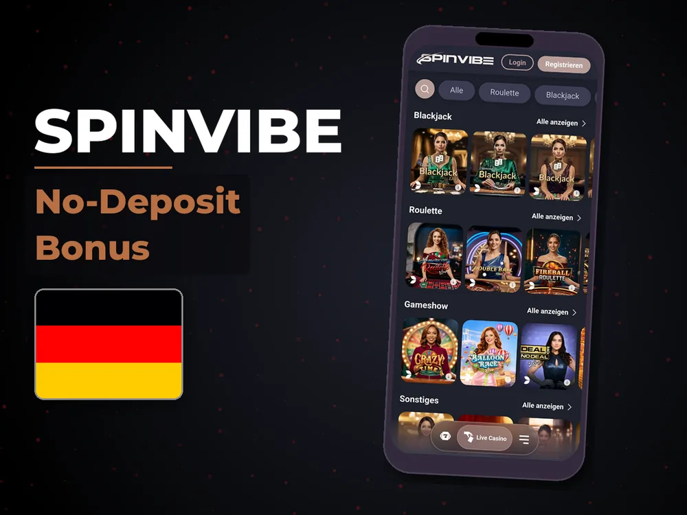 SpinVibe - No-Deposit Bonus